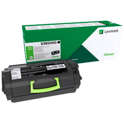 Lexmark 53B2000  schwarz Toner