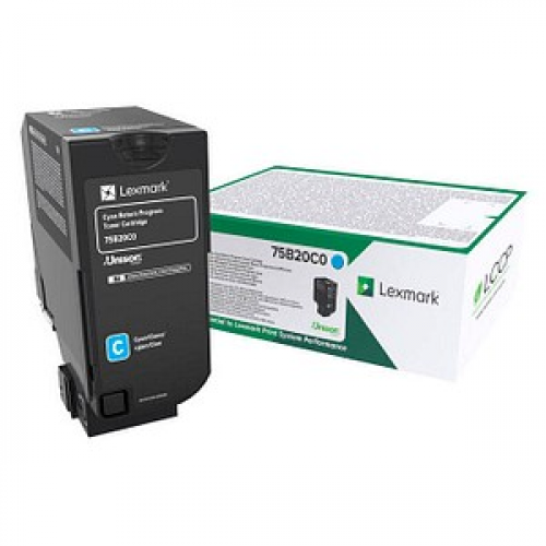 Lexmark 75B20C0  cyan Toner