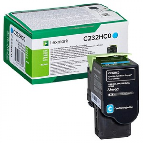 Lexmark C232HC0  cyan Toner