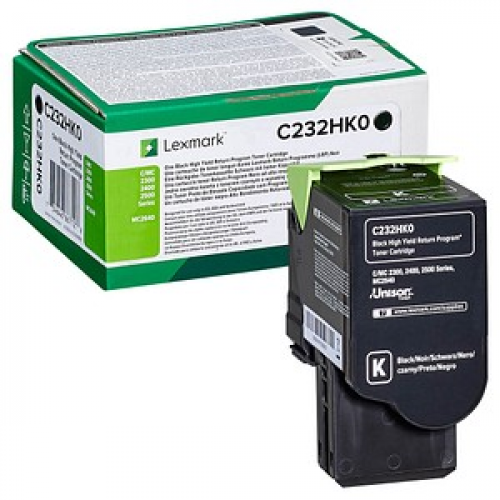 Lexmark C232HK0  schwarz Toner