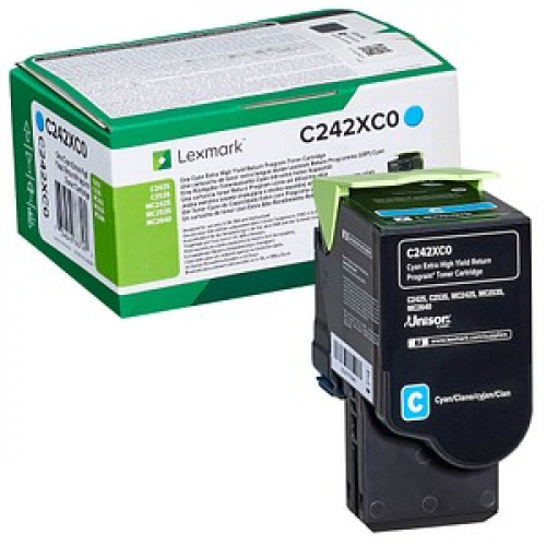 Lexmark C242XC0  cyan Toner