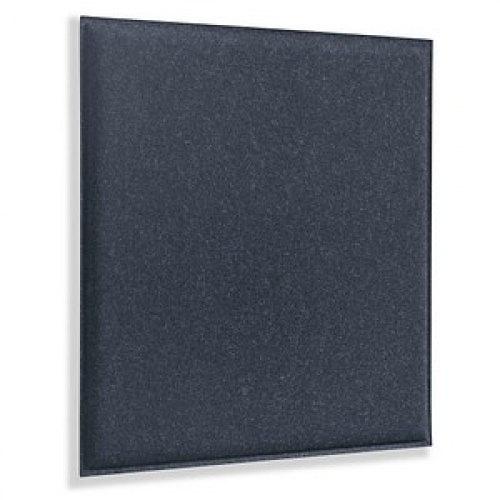 2 silentec Akustikpaneele Decke colorPAD® Flat 425605, anthrazit 62,0 x 62,0 cm