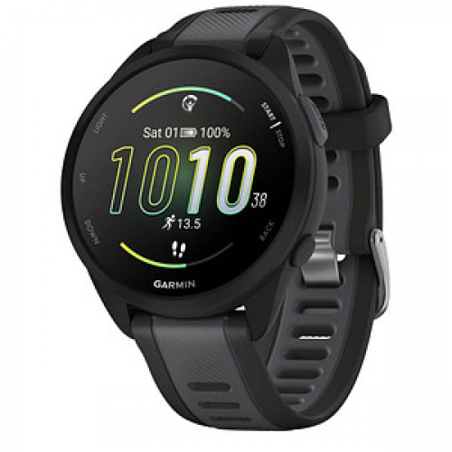 GARMIN Forerunner 165 Smartwatch schwarz, schiefergrau