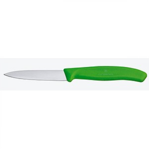 VICTORINOX Gemüsemesser Swiss Classic silber, grün, Klinge: 8,0 cm