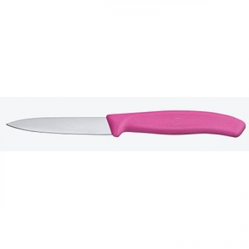 VICTORINOX Gemüsemesser Swiss Classic silber, pink, Klinge: 8,0 cm