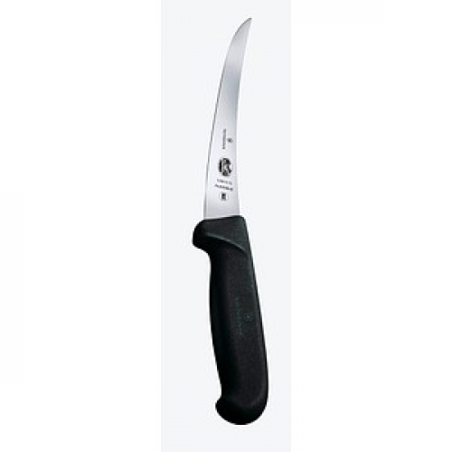 VICTORINOX Ausbeinmesser Fibrox silber, schwarz, Klinge: 15,0 cm