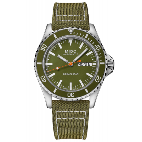 Mido M026.830.18.091.00 Taucheruhr Automatik Ocean Star Tribute Grün