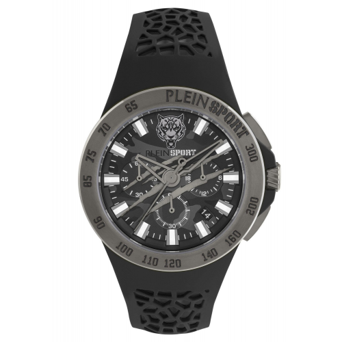 Philipp Plein PSABA0123 Herrenuhr Chronograph Thunderstorm Schwarz