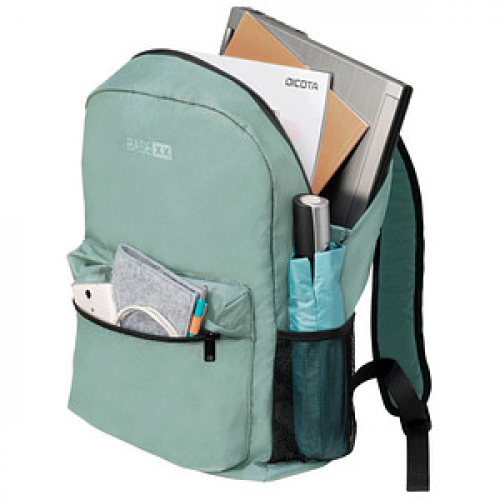 BASE XX Laptop-Rucksack B2 Kunstfaser lichtgrau 20,0 l bis 39,6 cm (15,6 Zoll)