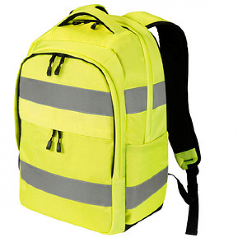 DICOTA Rucksack Hi-Vis Recycling-PET gelb 25,0 l