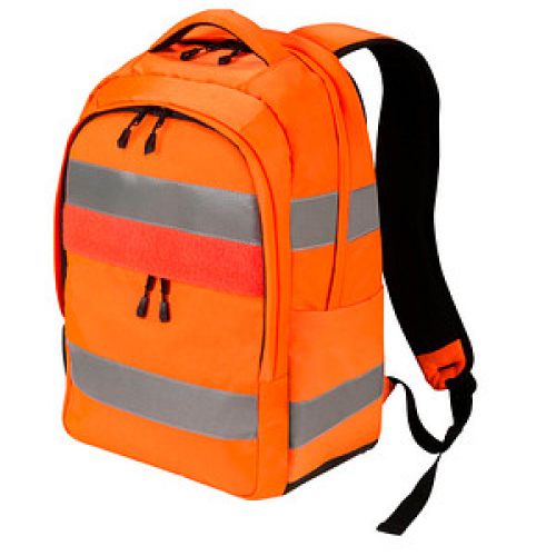 DICOTA Rucksack Hi-Vis Recycling-PET orange 25,0 l