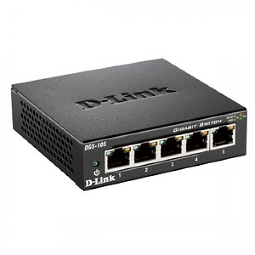 D-Link DGS-105 Switch 5-fach