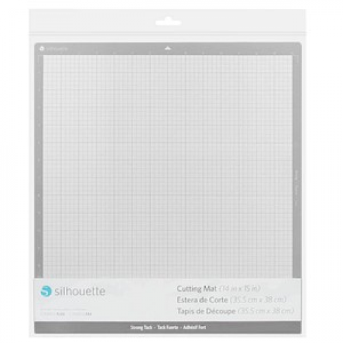 Silhouette CUT-MAT-15ST Schneidematte für Schneideplotter stark klebend 356 x 381 mm (14 x 15 Zoll)