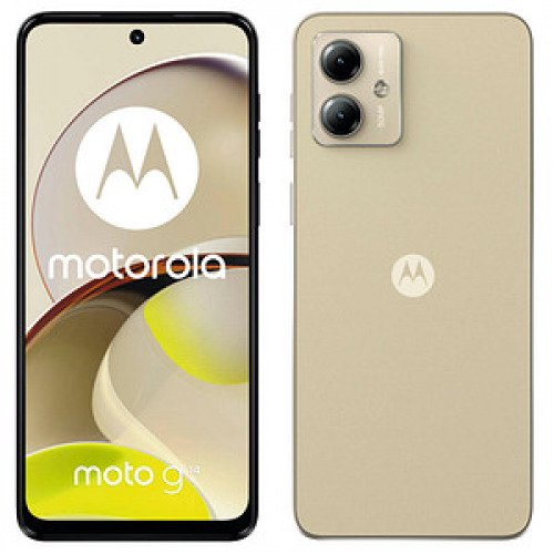 MOTOROLA moto g14 Dual-SIM-Smartphone cream 128 GB