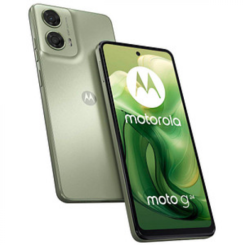 MOTOROLA moto g24 Dual-SIM-Smartphone grün 128 GB