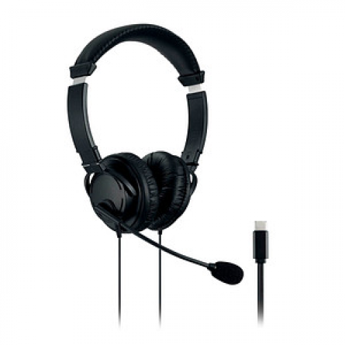 Kensington HiFi USB-C USB-Headset schwarz