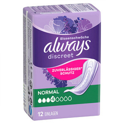 always Slipeinlagen discreet Normal, 12 St.