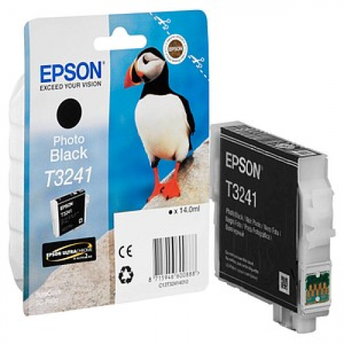 EPSON T3241  Foto schwarz Druckerpatrone