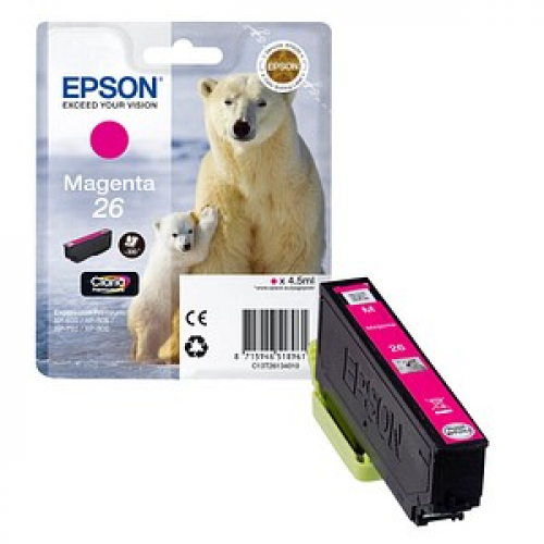 EPSON 26 / T2613  magenta Druckerpatrone