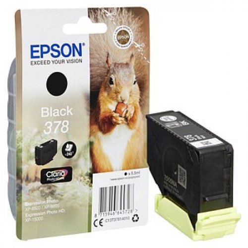 EPSON 378/T37814  schwarz Druckerpatrone