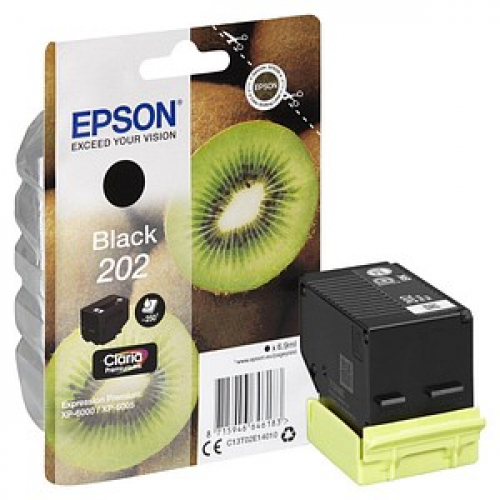 EPSON 202/T02E14  schwarz Druckerpatrone