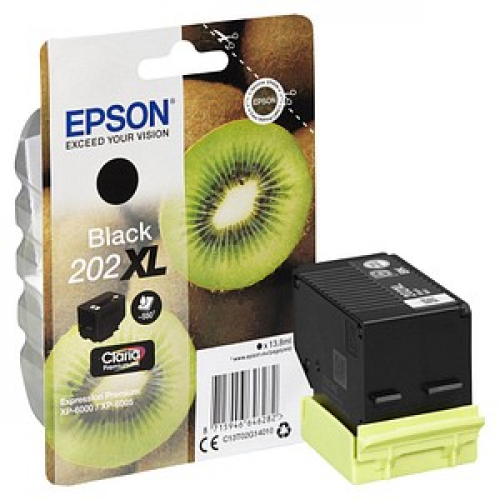 EPSON 202XL/T02G14  schwarz Druckerpatrone