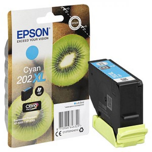 EPSON 202XL/T02H24  cyan Druckerpatrone