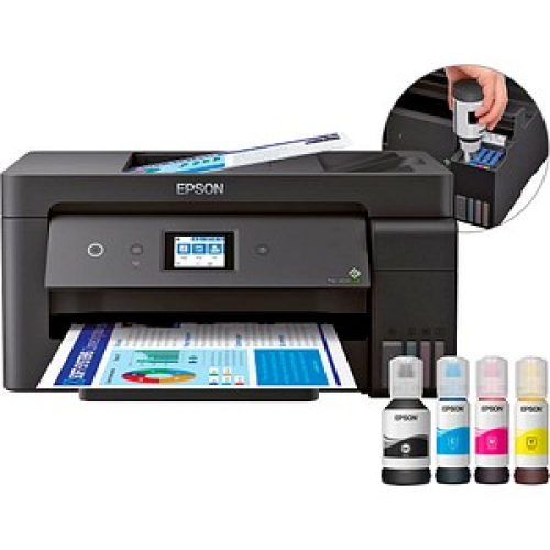 AKTION: EPSON EcoTank ET-15000 4 in 1 Tintenstrahl-Multifunktionsdrucker schwarz mit CashBack