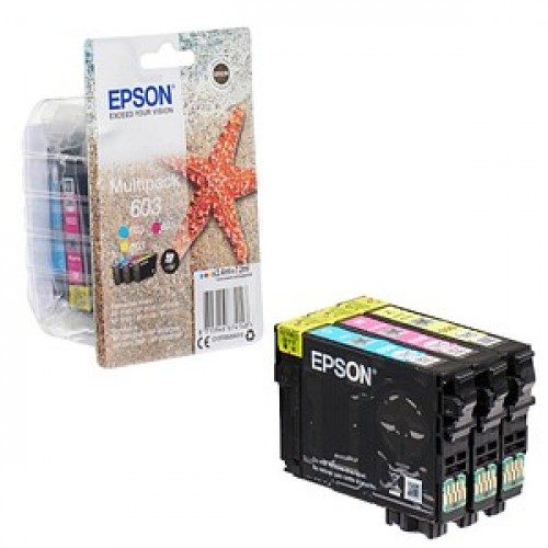 EPSON 603/T03U54  cyan, magenta, gelb Druckerpatronen, 3er-Set