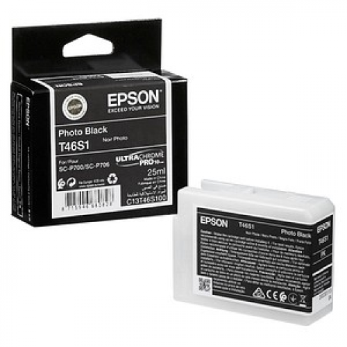 EPSON T46S1  Foto schwarz Druckerpatrone