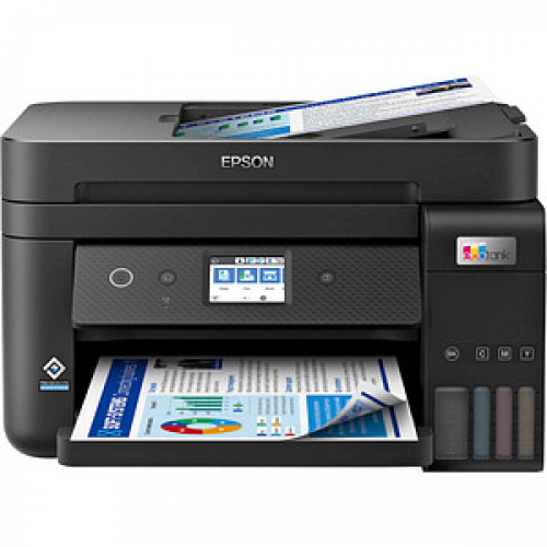 AKTION: EPSON EcoTank ET-4850 4 in 1 Tintenstrahl-Multifunktionsdrucker schwarz mit CashBack