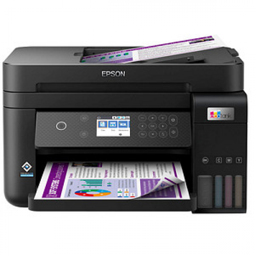 AKTION: EPSON EcoTank ET-3850 3 in 1 Tintenstrahl-Multifunktionsdrucker schwarz mit CashBack