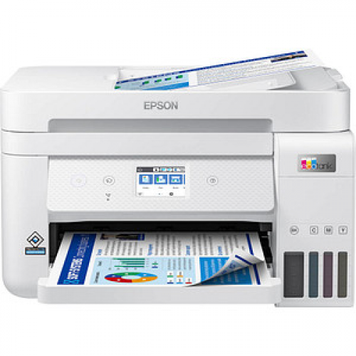 AKTION: EPSON EcoTank ET-4856 4 in 1 Tintenstrahl-Multifunktionsdrucker weiß mit CashBack