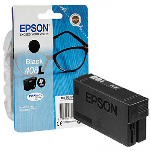 EPSON 408L/T09K1  schwarz Druckerpatrone