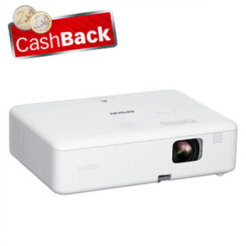 AKTION: EPSON CO-W01, 3LCD HD-Beamer, 3.000 ANSI-Lumen mit CashBack