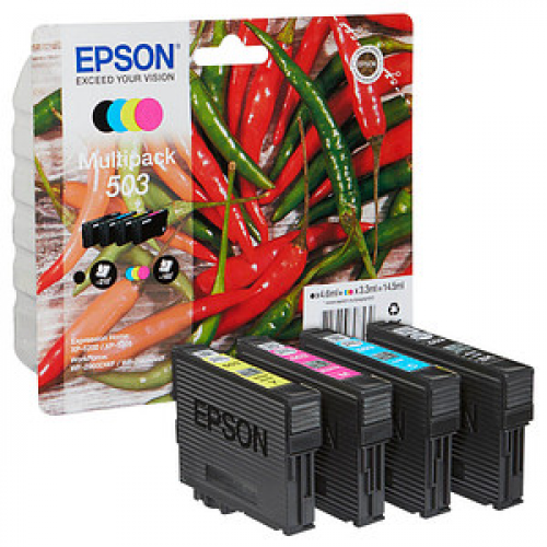 EPSON 503/T09Q64  schwarz, cyan, magenta, gelb Druckerpatronen, 4er-Set