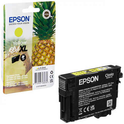 EPSON 604XL/T10H44  gelb Druckerpatrone