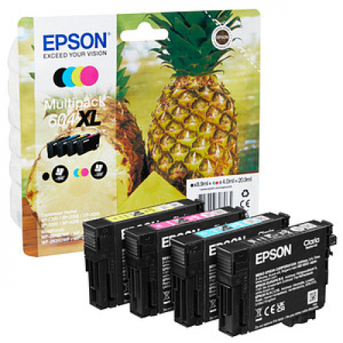 EPSON 604XL/T10H64  schwarz, cyan, magenta, gelb Druckerpatronen, 4er-Set