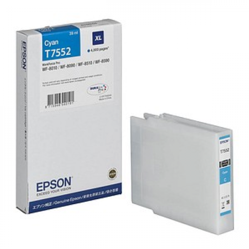 EPSON T7552XL  cyan Druckerpatrone