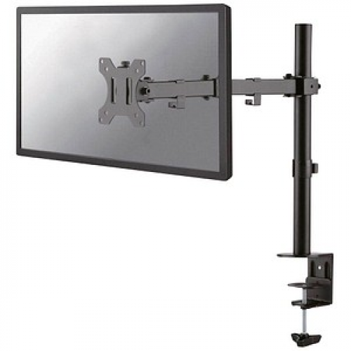 Neomounts Monitor-Halterung FPMA-D550BLACK schwarz für 1 Monitor, Tischklemme, Tischbohrung