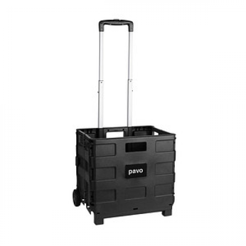 pavo Transportwagen schwarz 38,0 x 38,0 x 40,0 cm bis 35,0 kg