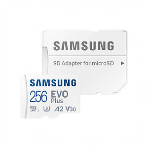 SAMSUNG Speicherkarte microSD EVO PLUS 256 GB