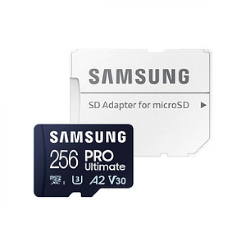 SAMSUNG Speicherkarte microSD PRO Ultimate 256 GB