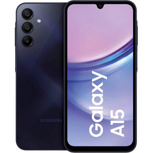 SAMSUNG Galaxy A15 5G Dual-SIM-Smartphone schwarz 128 GB