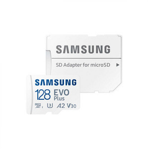 SAMSUNG Speicherkarte microSD EVO PLUS (2024) 128 GB