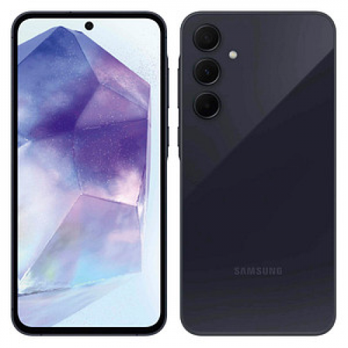 SAMSUNG Galaxy A55 5G Smartphone awesome navy 128 GB