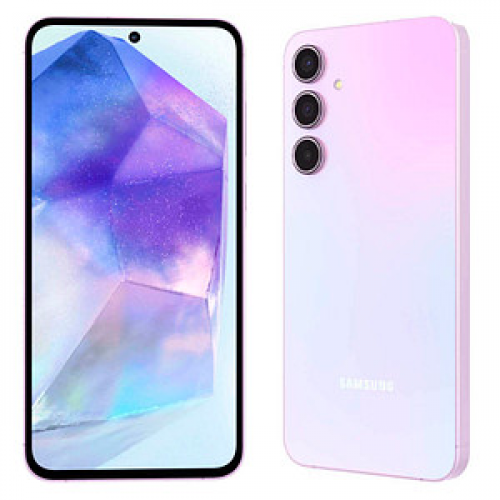 SAMSUNG Galaxy A55 5G Smartphone awesome lilac 128 GB