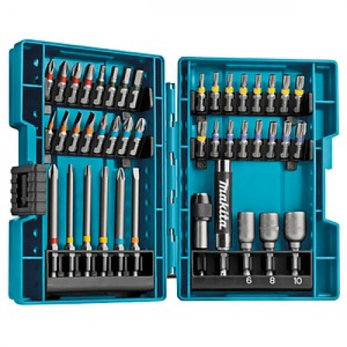 makita B-55697 Bit-Set, 43-teilig