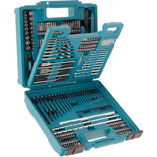 makita E-06270 Bohrer- und Bit-Set, 212-teilig