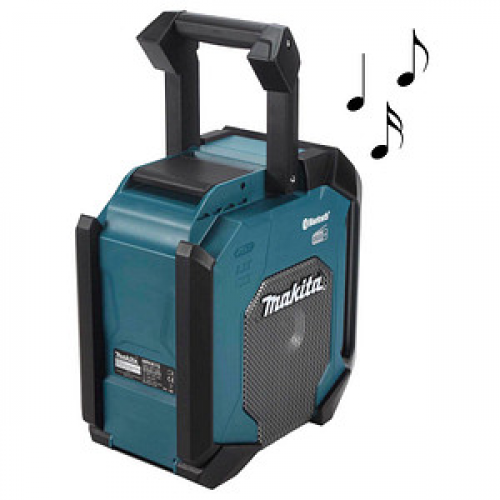 makita MR007GZ Baustellenradio blau, schwarz